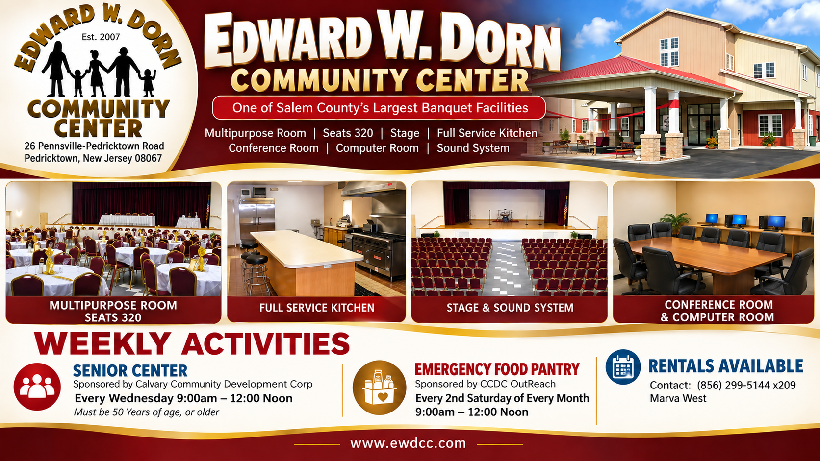 Dorn Center Weekly Activities